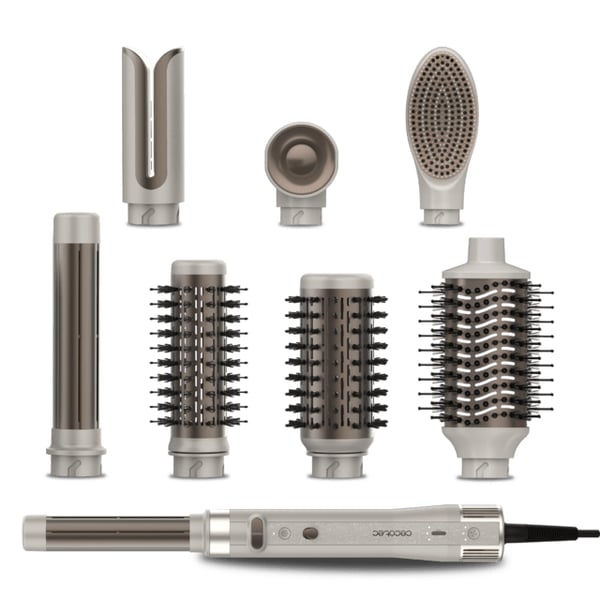 Cecotec CeramicCare 8in1 AirGlam Gyro Multistyler Airflow Shampanja 1500 W