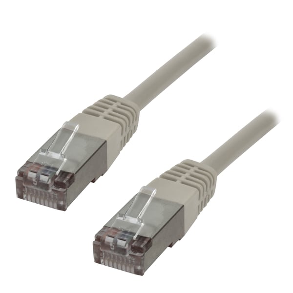 MCL Cable RJ45 Cat5E 10.0 m Grey netværkskabel Grå 10 m F/UTP (FTP)