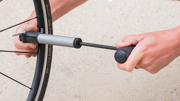 BBB Cycling WindRush S Grå Handluftpump