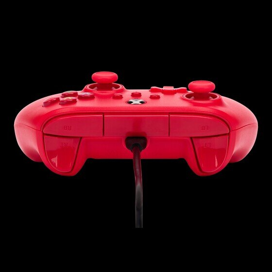 Miniatyrbild 7 av 9: PowerA 1519366-01 spelkonsoler Röd USB Spelplatta Analog PC, Xbox One, Xbox Series S, Xbox Series X
