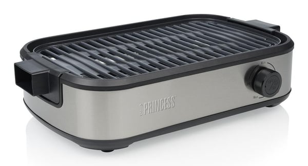 Miniatyrbillede 1 af 5: Princess 103215 Grill Bordplade Elektrisk Sort, Metallic, Sølv 1800 W