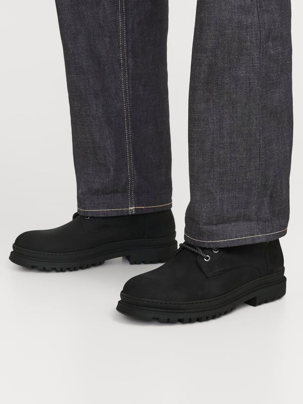 Jack & Jones 12262900_212.26 støvle Anthracit, Sort