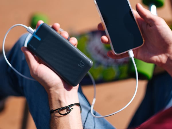 Miniatyrbillede 8 af 9: Tracer EnerGo 10000 mAh Blå, Grå