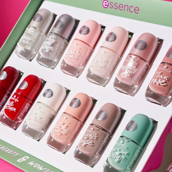 Essence gel nail colour neglelak 8 ml Blå Glans