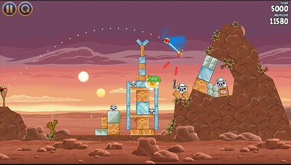 Miniatyrbillede 5 af 6: Rovio Entertainment Angry Birds Star Wars Standard Tysk, Engelsk, Spansk, Fransk, Italiensk Xbox 360