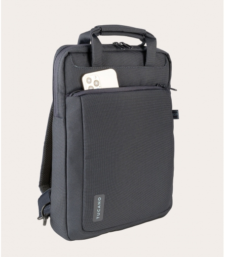 Tucano WO4BK-MB14-B laukku kannettavalle tietokoneelle 35,6 cm (14") Reppu Musta