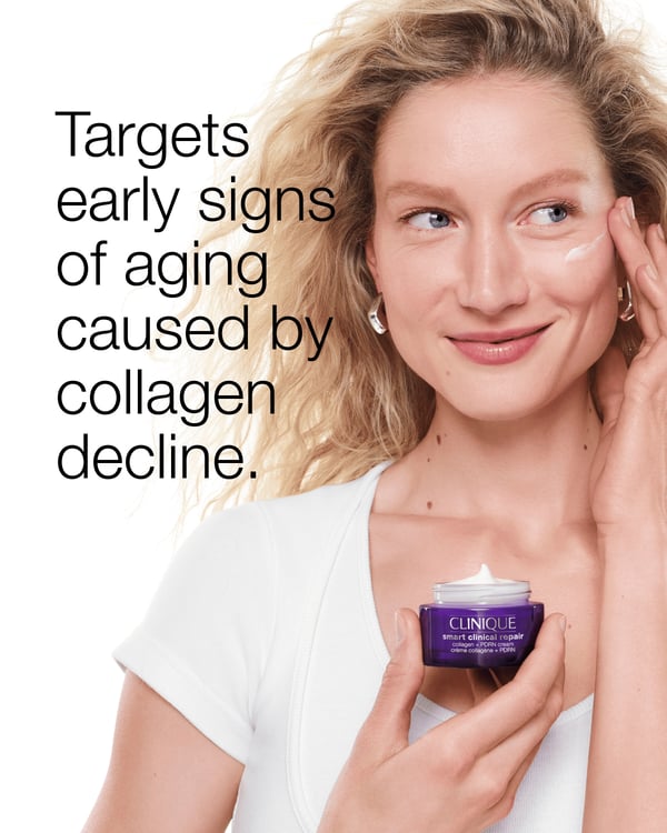 Miniatyrbillede 6 af 9: Clinique Smart Clinical Repair Collagen + PDRN Cream ansigt fugtighedscreme Kvinder 50 ml Creme