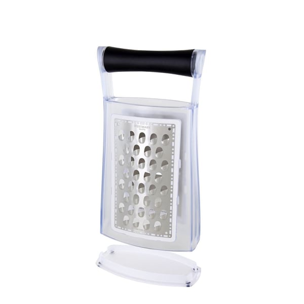 Westmark Duo Boks rivejern Sort, Rustfrit stål, Transparent