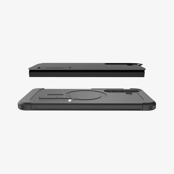 Spigen Tough Armor (MagFit) mobiltelefon etui 17 cm (6.7") Cover Sort