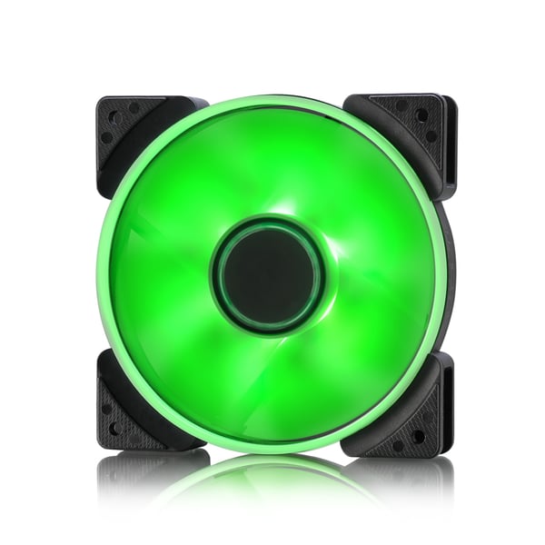 Fractal Design Prisma SL-12 Computerkabinet Ventilator 12 cm Sort, Hvid