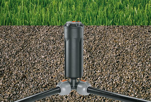 Pikkukuva 3 / 3: Gardena T 380 Pyöreä vesisprinkleri Musta