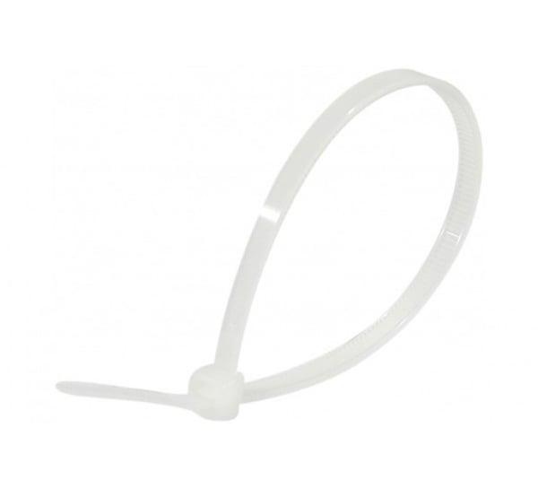 CUC Exertis Connect 629151 buntband Buntband med dubbla låshuvuden Vit 100 styck