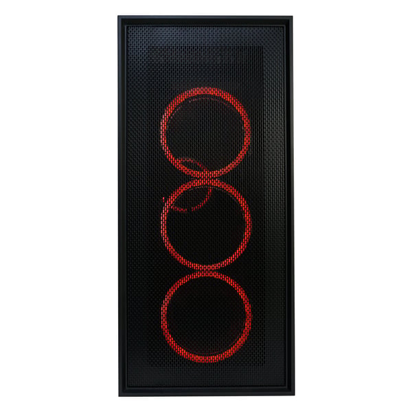 LC-Power Black_Wanderer_X Midi Tower Svart