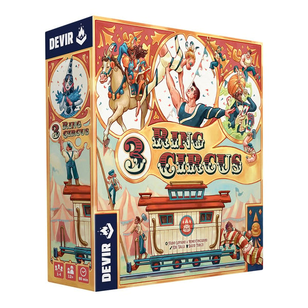 Devir 3 Ring Circus 60 min. Brætspil Strategi