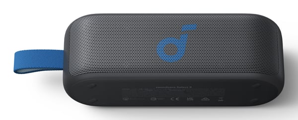 Soundcore Select 3 Bærbar stereohøjttaler Grå, Blå 16 W