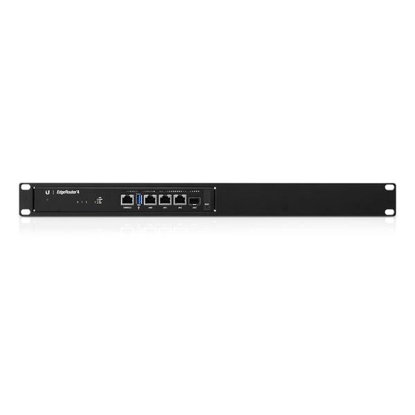 Ubiquiti EdgeRouter 4 kabelansluten router Gigabit Ethernet Svart