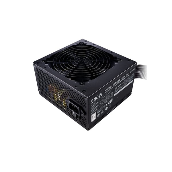 Miniatyrbild 5 av 9: Cooler Master MWE 500 White 230V - V2 strömförsörjningsenheter 500 W 24-pin ATX ATX Svart