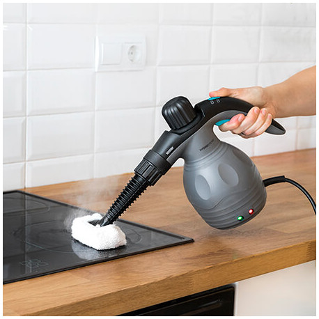 Pikkukuva 2 / 12: Cecotec 05515 höyrypesuri Kannettava höyrypesuri 0,35 L 1000 W Musta, Harmaa