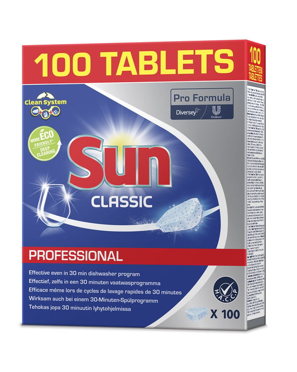 Sun Pro Formula 8710447466919 opvaskemiddel Opvaskemaskine rengøringsmiddel Tablet