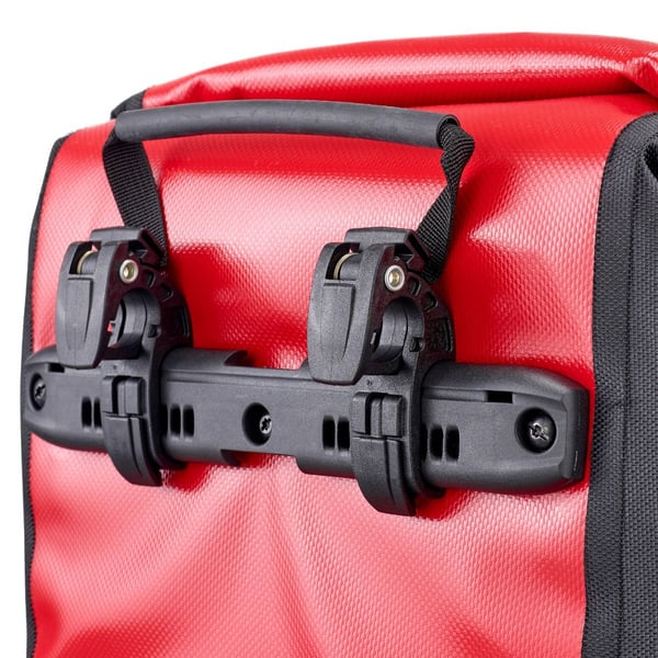 Ortlieb F6006 polkupyörälaukku & -kori Etu/taka 14,5 L PVC-muovi, Polyesteri Punainen