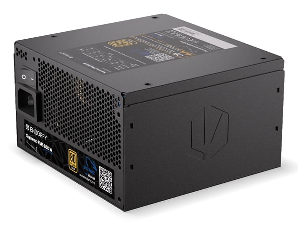 ENDORFY Supremo FM6 850 W enhed til strømforsyning 24-pin ATX ATX Sort