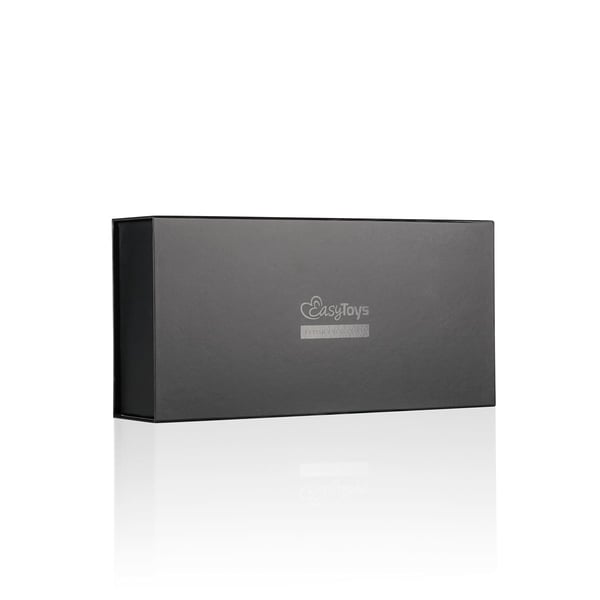Miniatyrbild 5 av 7: EasyToys ET384BLK bondageutrustning Set med handbojor Svart Konstläder, Metall