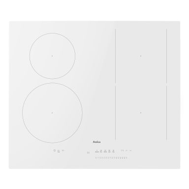 Amica PIDH6141PHTSUN 3.0 keittolevy Valkoinen Kiinteä 59.2 cm Keittoalueeton induktioliesi 4 alue(tta)