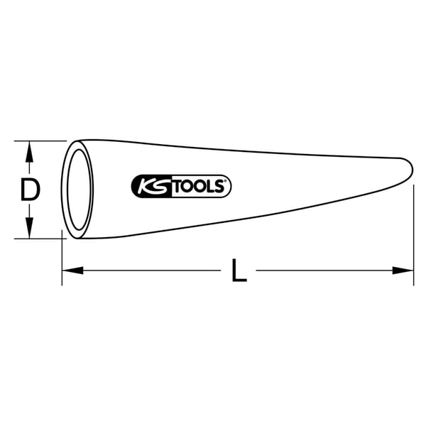 KS Tools 117.4254 kabelskive