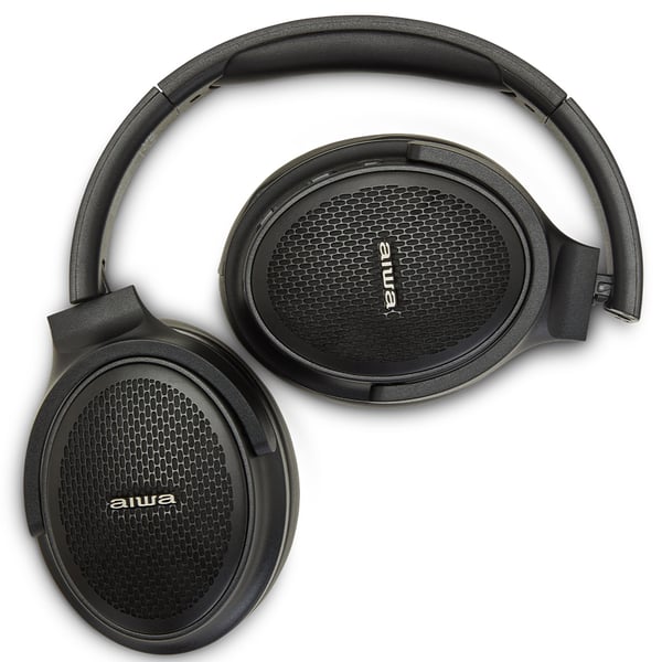 Aiwa HST-250BT/BK hovedtelefoner/headset Kabel & trådløs Opkald/musik Micro-USB Bluetooth Sort