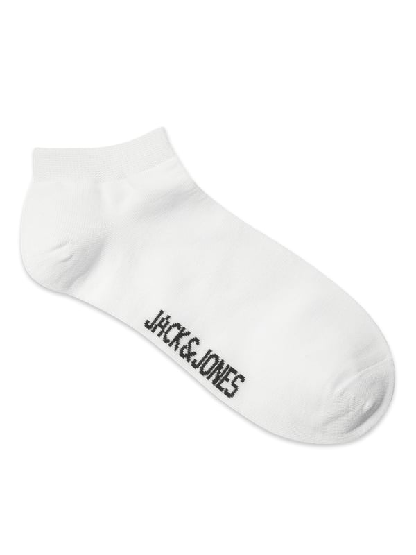Jack & Jones 5715211634269 strumpa Unisex Sneakerstrumpor Vit 5 par
