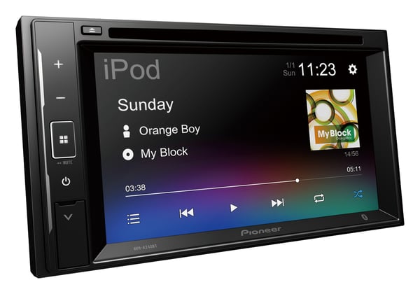 Pioneer AVH-A240BT Svart 200 W Bluetooth