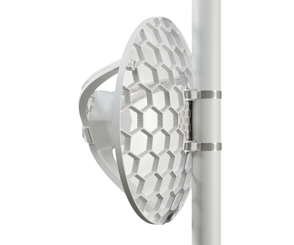 Miniatyrbillede 1 af 6: Mikrotik LHG LTE18 kit Cellulær udendørs signal booster Hvid