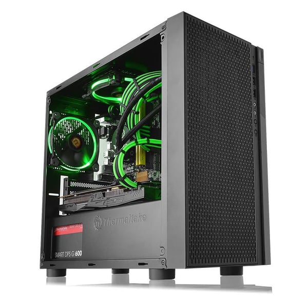Miniatyrbild 11 av 20: Thermaltake Versa H18 Micro Tower Svart