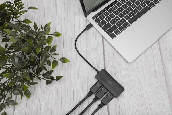 Pikkukuva 3 / 4: Digitus DS-45334 videohaaroitin DisplayPort 3x DisplayPort