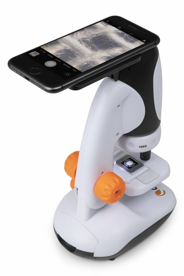 Miniatyrbillede 9 af 12: Celestron 44119 mikroskop 200x Optisk mikroskop