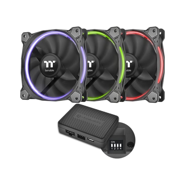 Miniatyrbild 6 av 12: Thermaltake CL-F051-PL14SW-A kylsystem för dator Datorväska Fan 14 cm