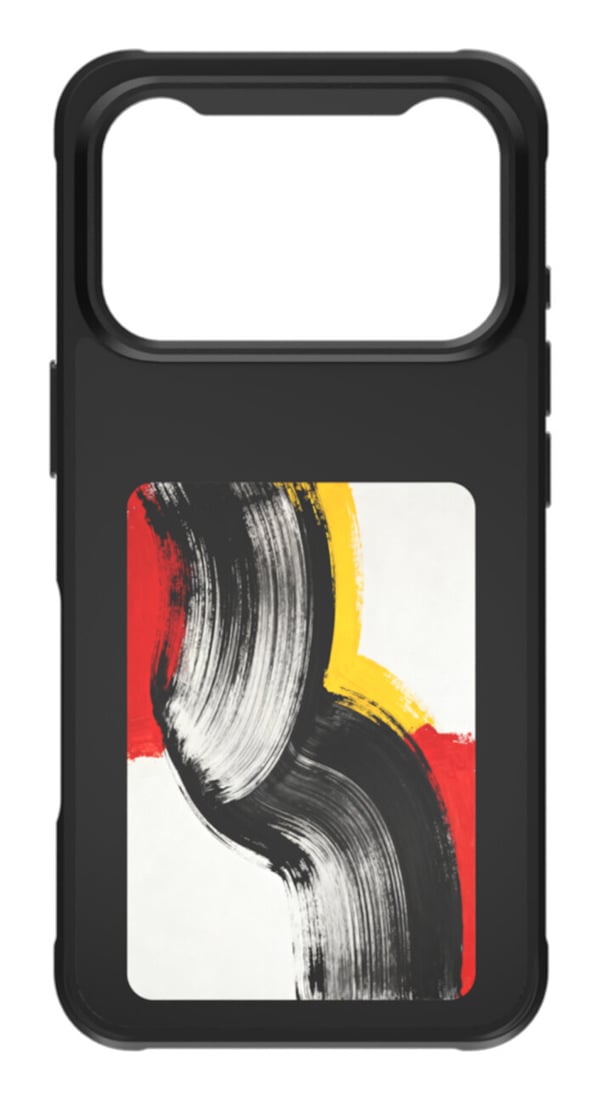 4smarts E-Ink mobiltelefon etui 16 cm (6.3") Cover Sort