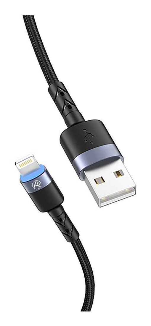 Tellur TLL155373 Lightning kabel 1,2 m Sort