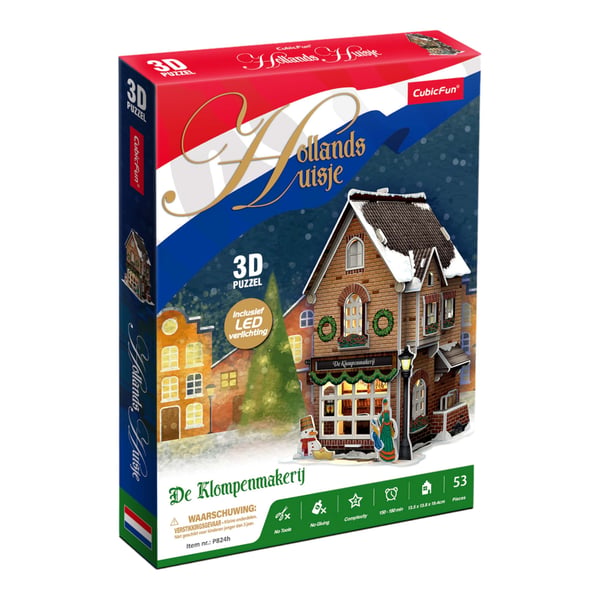 CubicFun 2014098 palapeli 3D-palapeli 53 kpl Rakennukset