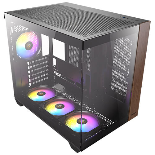 Pikkukuva 10 / 10: Antec CX800 Midi Tower Musta, Puu