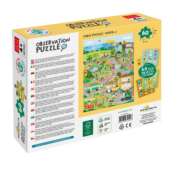 Miniatyrbild 2 av 2: Adventerra Games AD-OBCIT01 utbildningsleksaker