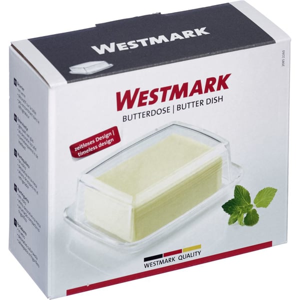 Westmark 20852260 smörkupa Glas