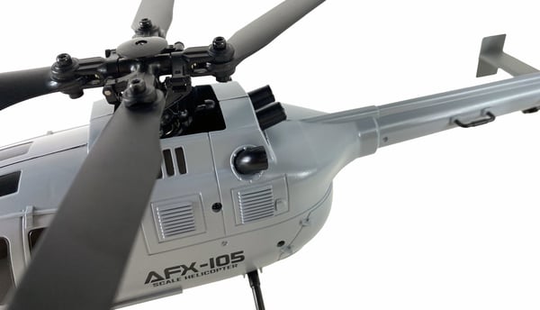 Amewi AFX-105 radiostyrd modell VTOL-luftfarkost (Vertical Take Off and Landing) Elmotor