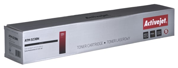 Activejet Toner ATM-323BN zamiennik Konica Minolta TN323 Supreme 23000 stron värikasetti 1 kpl Yhteensopiva Musta
