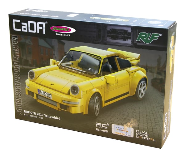 Miniatyrbillede 6 af 9: Jamara CaDA RUF CTR 2017 Yellowbird Radio-kontrolleret (RC) model Bil Elektrisk motor 1:20
