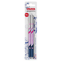 Miniatyrbillede 4 af 4: Herlitz Ink Eraser My.Pen 2pcs ass. Lukket gelepen Blå 2 stk
