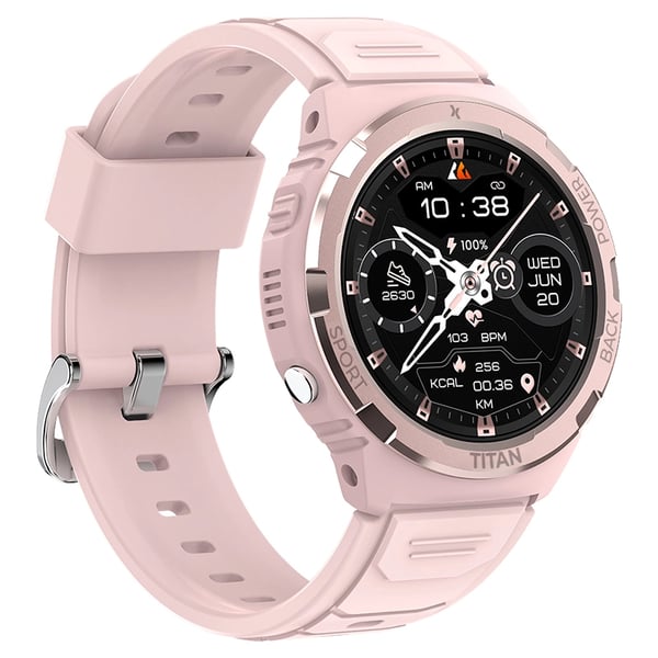 MaxCom FW100 3,3 cm (1.3") AMOLED 48 mm Digital 360 x 360 pixel Berøringsskærm Lyserød
