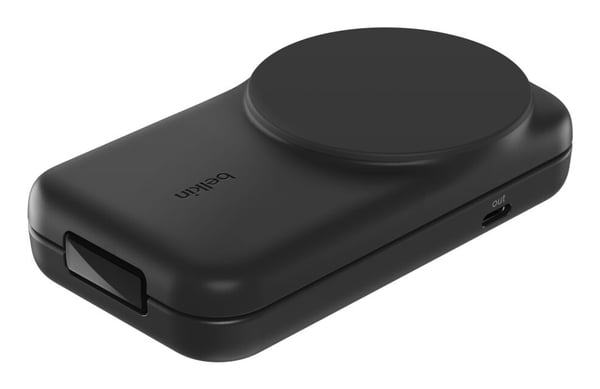 Belkin Qi2 Fitness tracker, Hovedtelefoner, Smartphone, SmartWatch Sort USB Trådløs opladning Hurtig opladning Indendørs