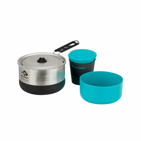 Sea To Summit Sigma Cookset 1.1 Pot 1,2 L Sort, Rustfrit stål