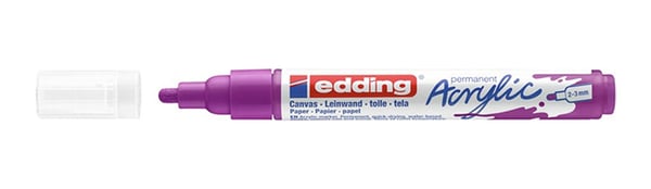 Edding 5300 acrylic marker fine speedmarker Violet 1 stk